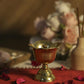 Engraved Antique Brass Diya