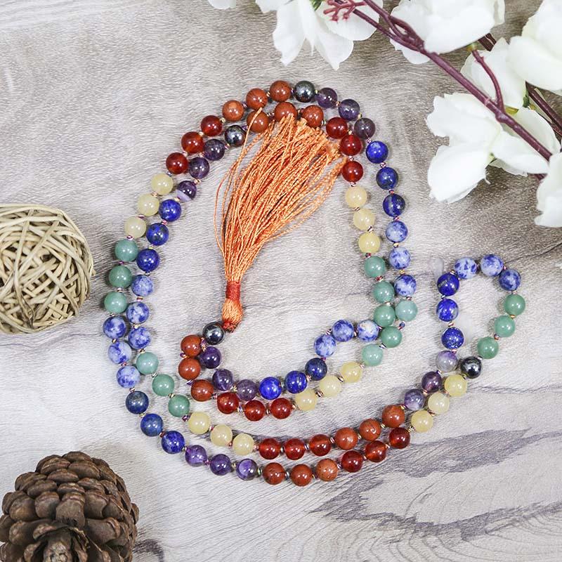 Buy Energized 7 Chakra Mala High Quality 1081 Beads