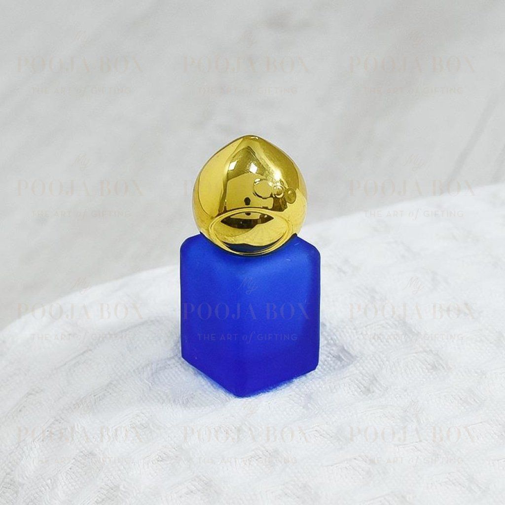 Alluring Blue Ahmar Attar / Perfume Oil Pooja Item