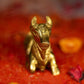 Antique Brass Nandi - Large Idols