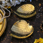 Antique Brass Prayer Leaf (Set Of 2)