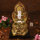 Antique Golden And White Buddha Statue Idols