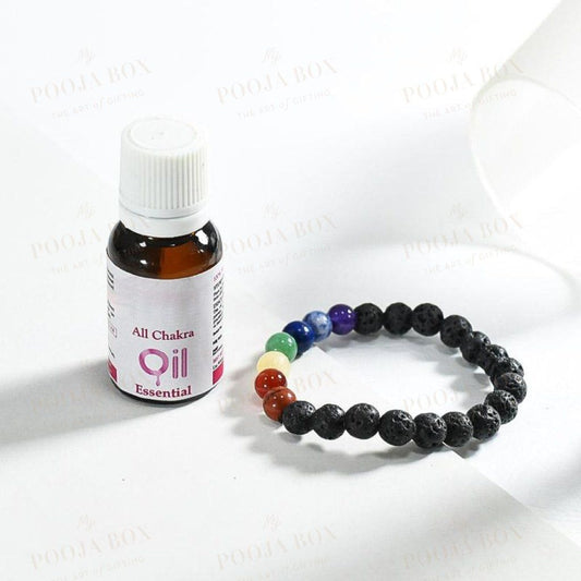 Aroma Therapy Bracelet For All Chakras Reiki
