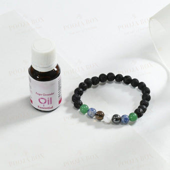Aroma Therapy Bracelet For Anger Management Reiki