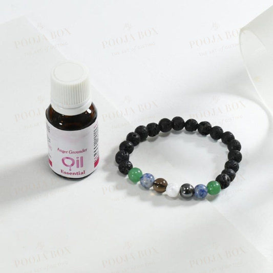 Aroma Therapy Bracelet For Anger Management Reiki