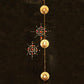 Handcrafted 3-Chandramala T-light Holder