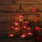 Beautiful Bird Cage Lotus Diya Holder Candle