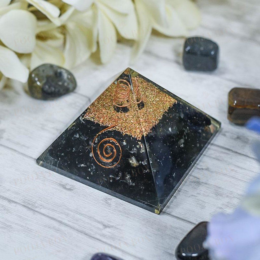 Black Tourmaline Pyramid Reiki