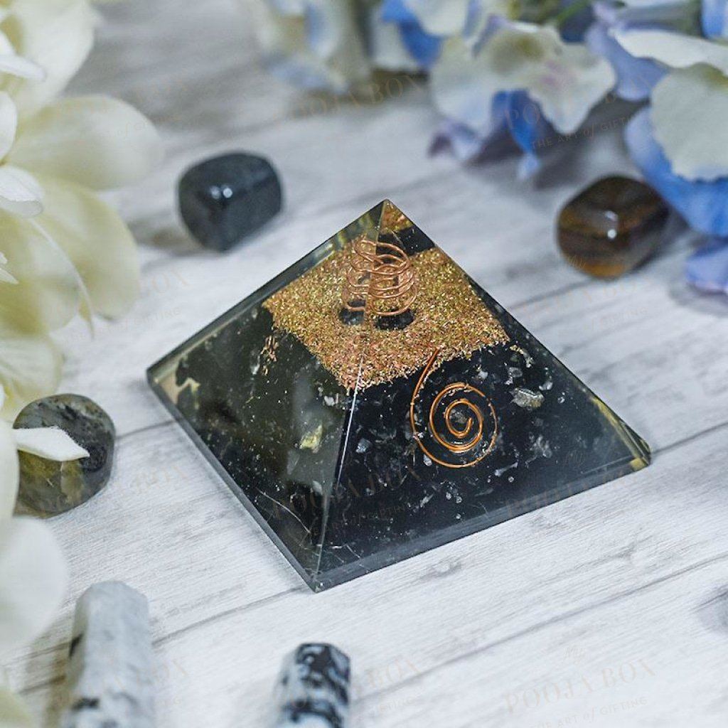 Buy Black Tourmaline Pyramid Online In India Mypoojabox in buy-black-tourmaline-pyramid-online-in-india-mypoojabox-in