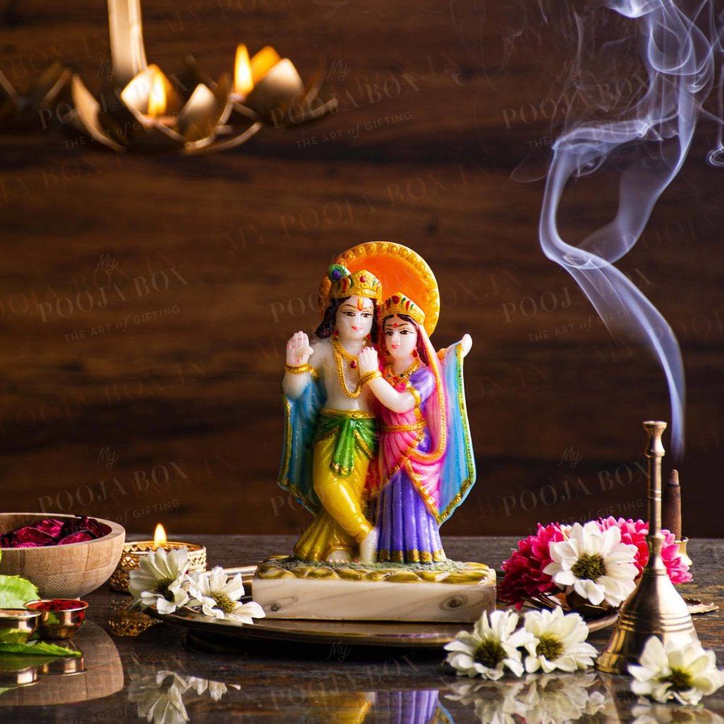Captivating Radha Krishna Statue Idols