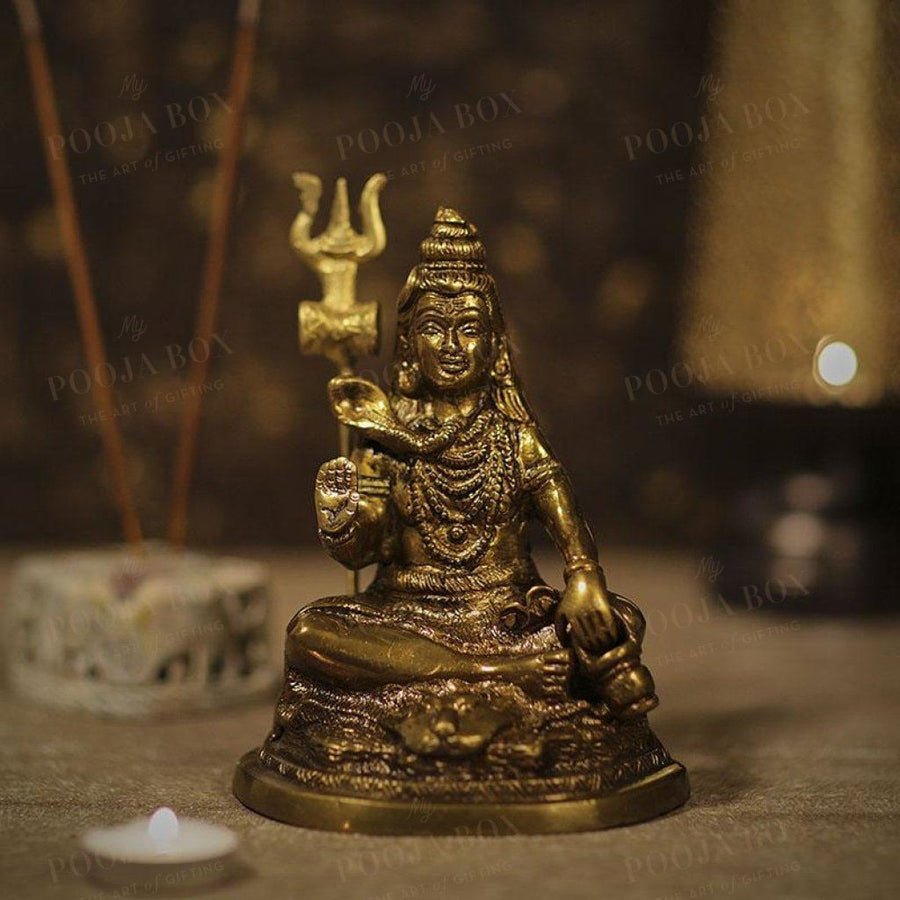 Divine Lord Shiva Brass Idol Idols