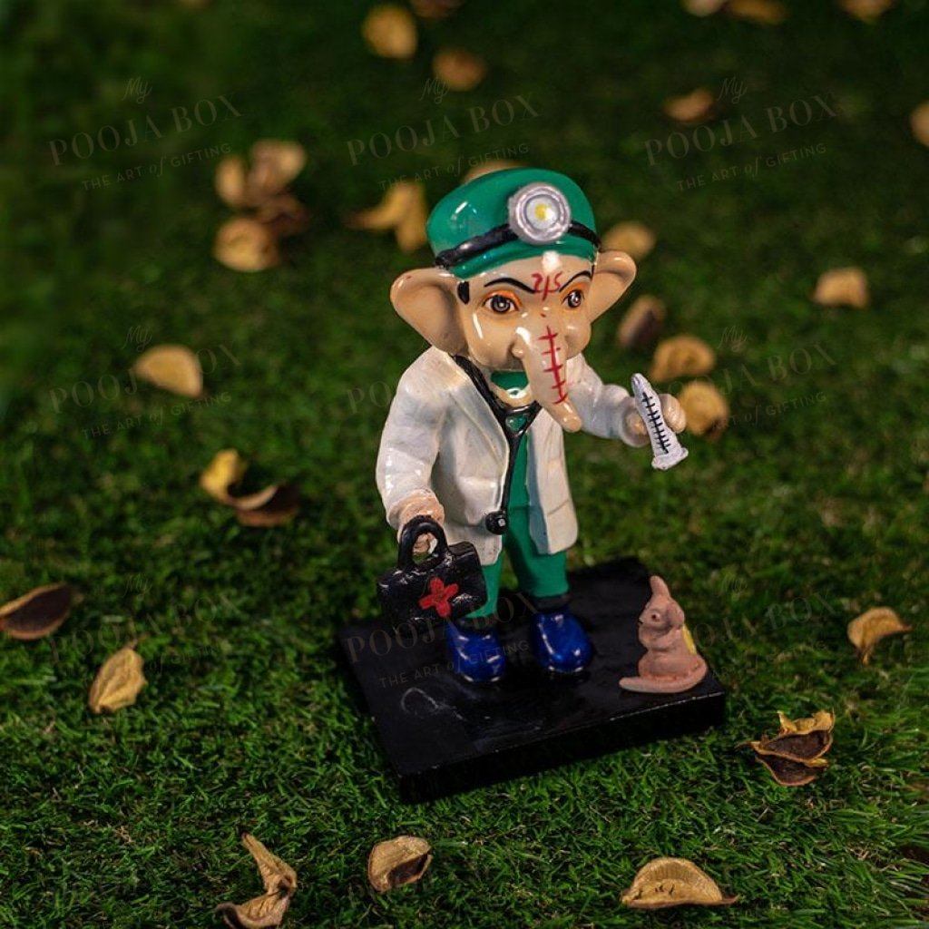 Doctor Ganesha Gift For Good Health From Sanju Movie Idol