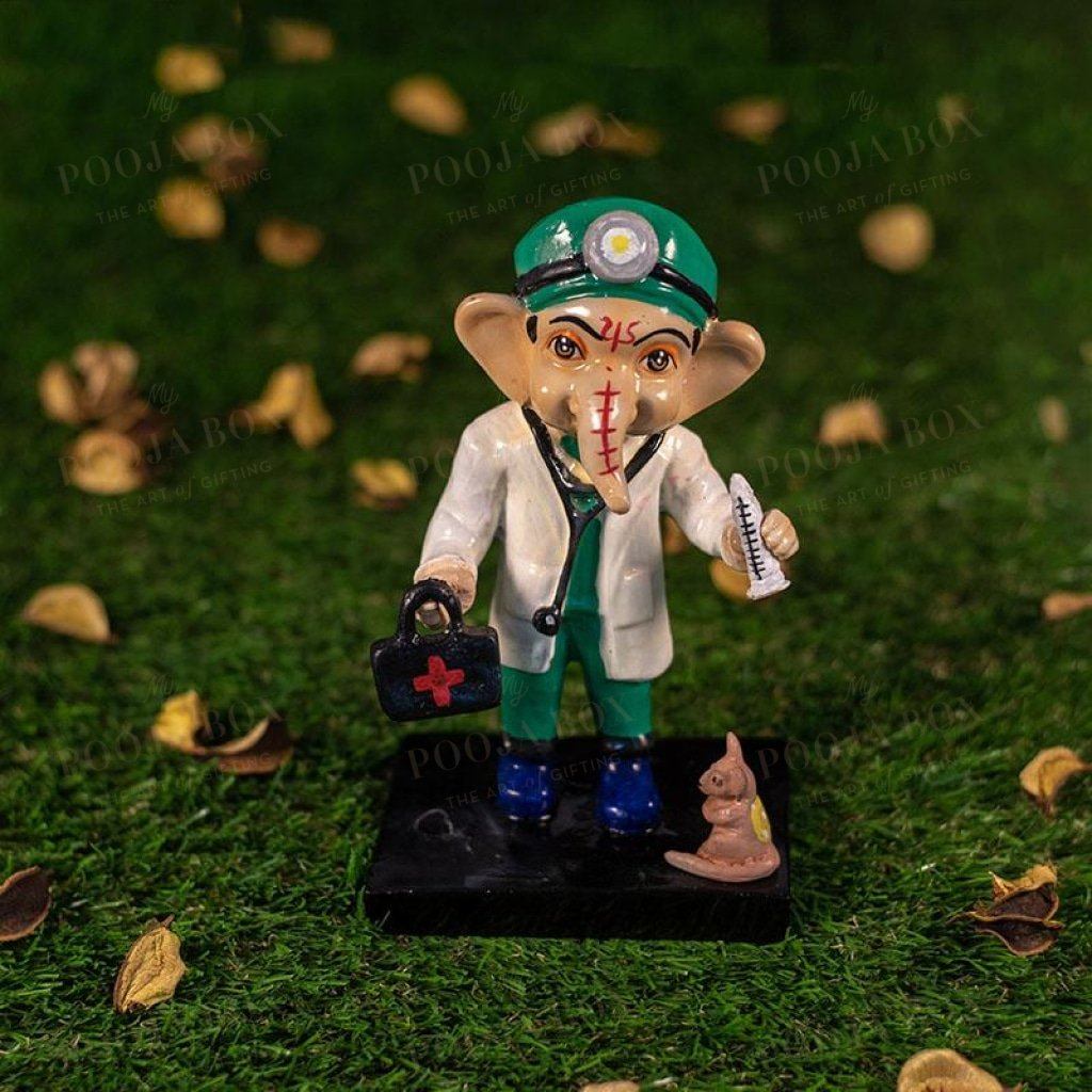 Doctor Ganesha Gift For Good Health From Sanju Movie Idol