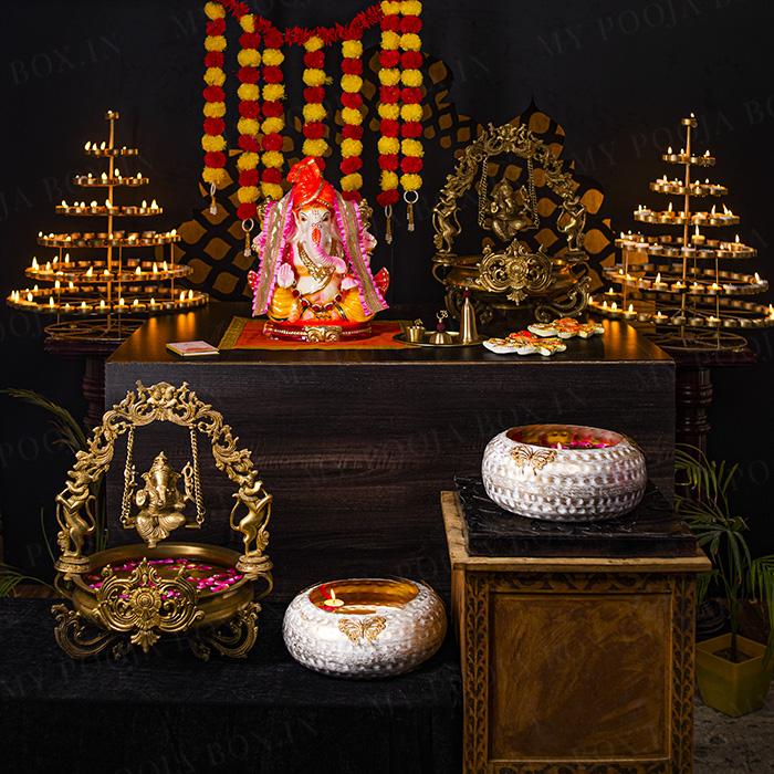 Rudveda Ganpati Decoration Hamper