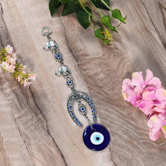 Evil Eye Horse Shoe Amulet/ghode Ki Naal Hanging Feng Shui