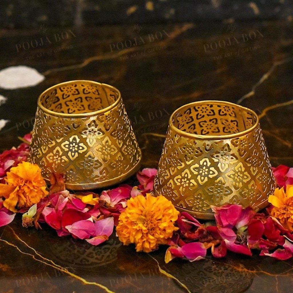 Exquisite Noor Tealight Holder (Set Of 2) Limited Edition