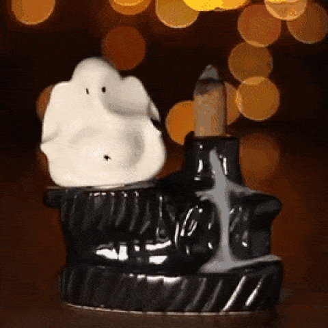 Minimal Ganesh Backflow Smoke Waterfall Incense Burner Holder