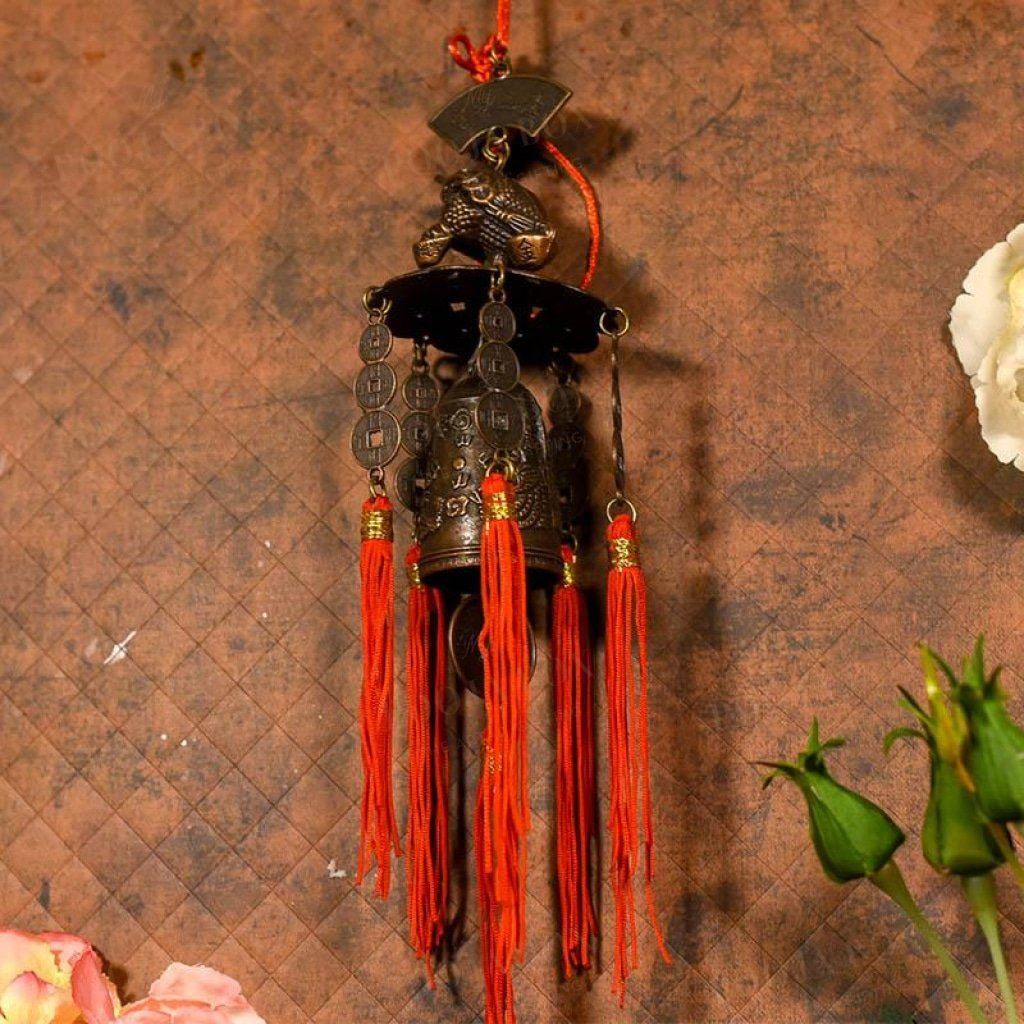 Feng Shui Dragon Bell Tortoise Wind Chime For Good Luck Chimes