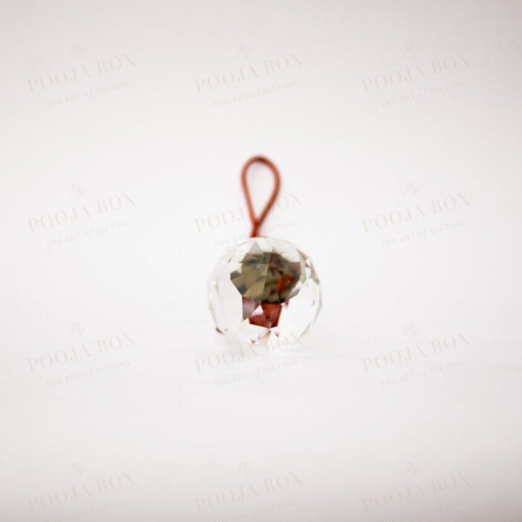 Feng Shui Hanging With Crystal Ball And Coins