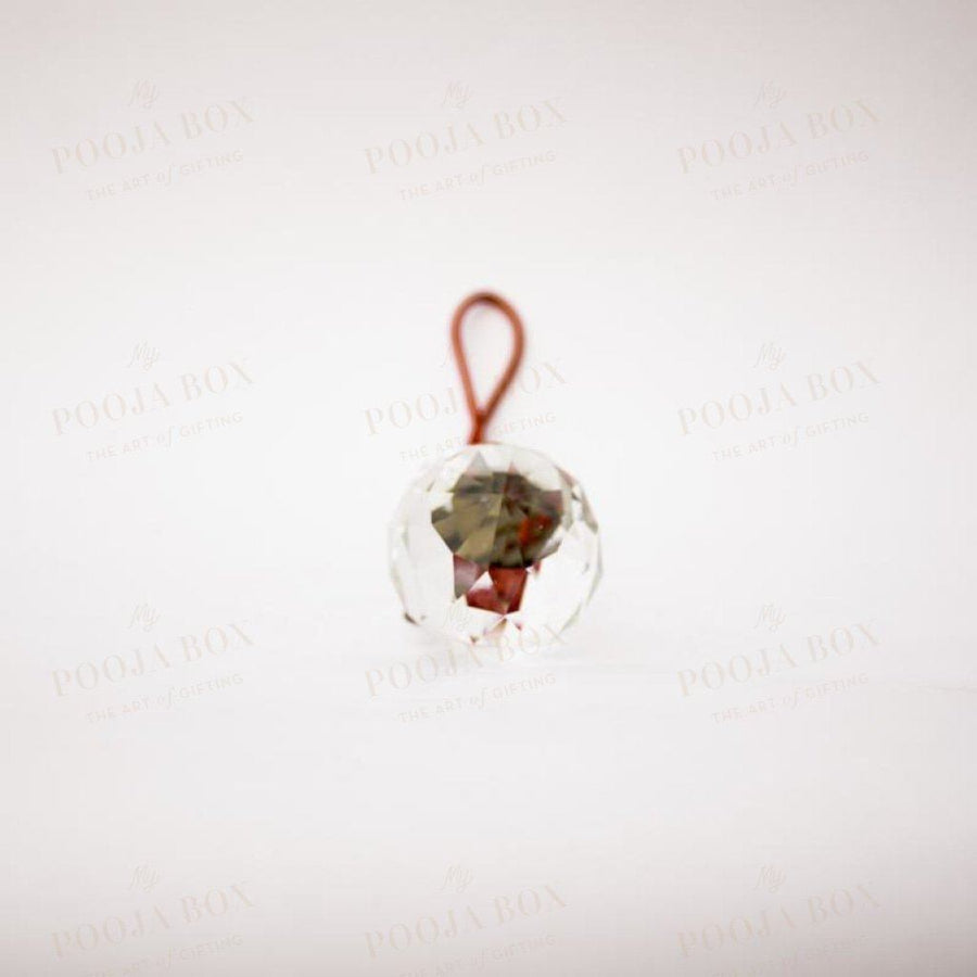 Feng Shui Hanging With Crystal Ball And Coins