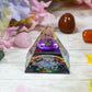 Feng Shui Laughing Buddha Crystal Pyramidpositive Energy & Vastu Correction