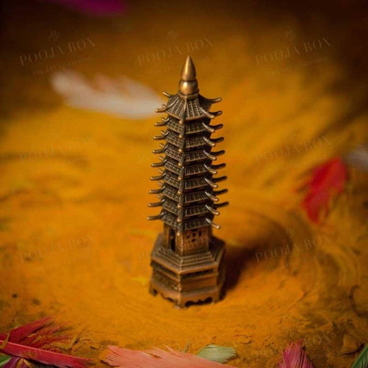 Feng Shui Metal Pagoda Tower For Success