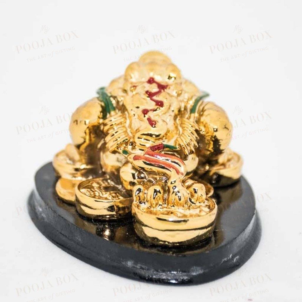 Feng Shui Three Legged Golden Frog For Money And Good Luck