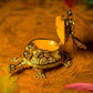 Feng Shui Three-Tiered Tortoise Statue For Good Luck