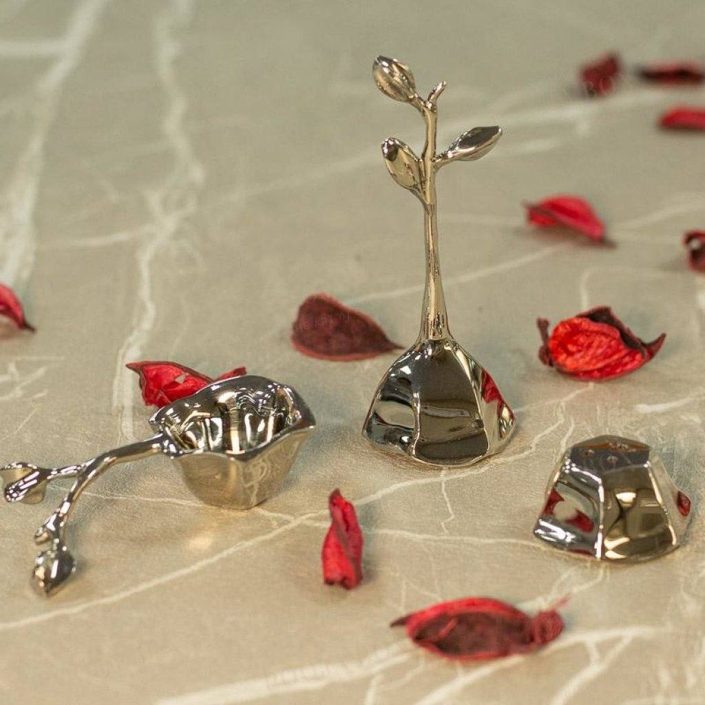 Fida Floral Pooja Set Of 3 Items