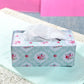 Floral Tin Napkin Holder Home Decor