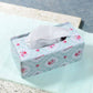 Floral Tin Napkin Holder Home Decor