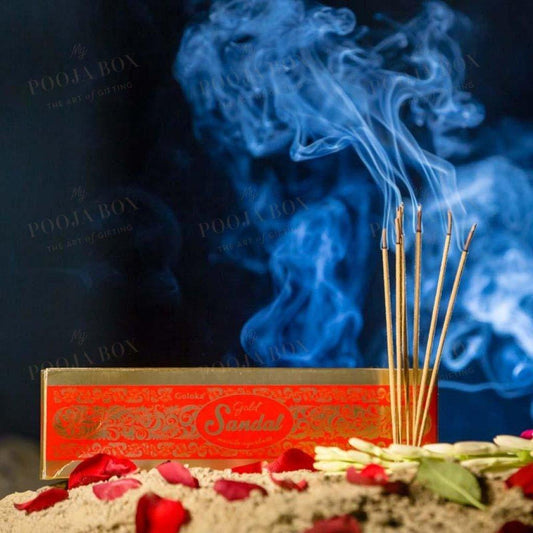 Goloka Gold Sandal Agarbatti Incense