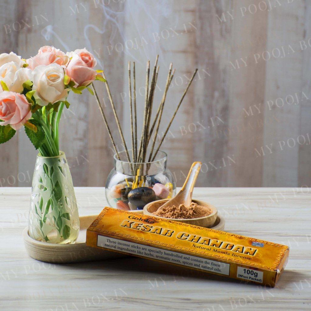 Goloka Kesar Chandan Agarbatti Incense