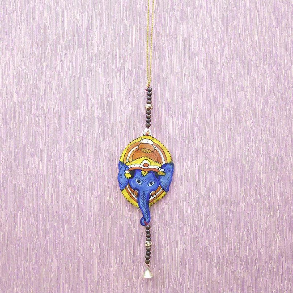 Hand Painted Ganesh Wall Hanging