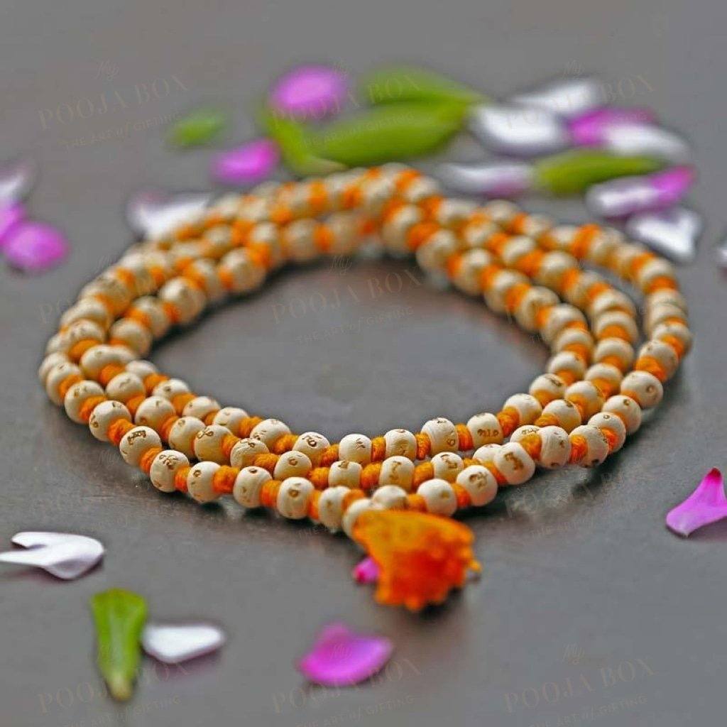 Handcrafted Hare Ram Krishna Mala Pooja Items