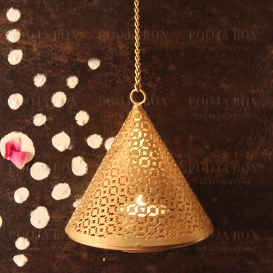 Handcrafted Makhruti Hanging T-Light Holder Limited Edition