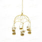Hanging Bird Cage T-Light Holder Candle