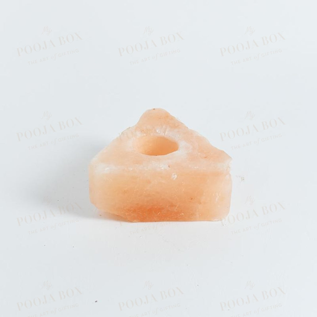 Himalayan Pink Salt Naturally Carved T-Light Lamp Salt Lamp