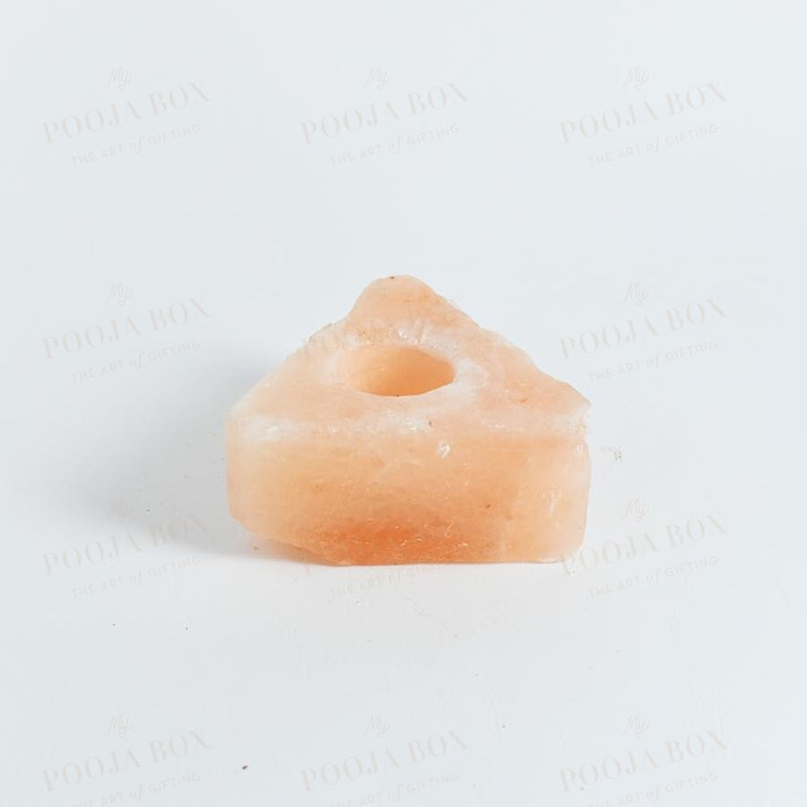 Himalayan Pink Salt Naturally Carved T-Light Lamp Salt Lamp