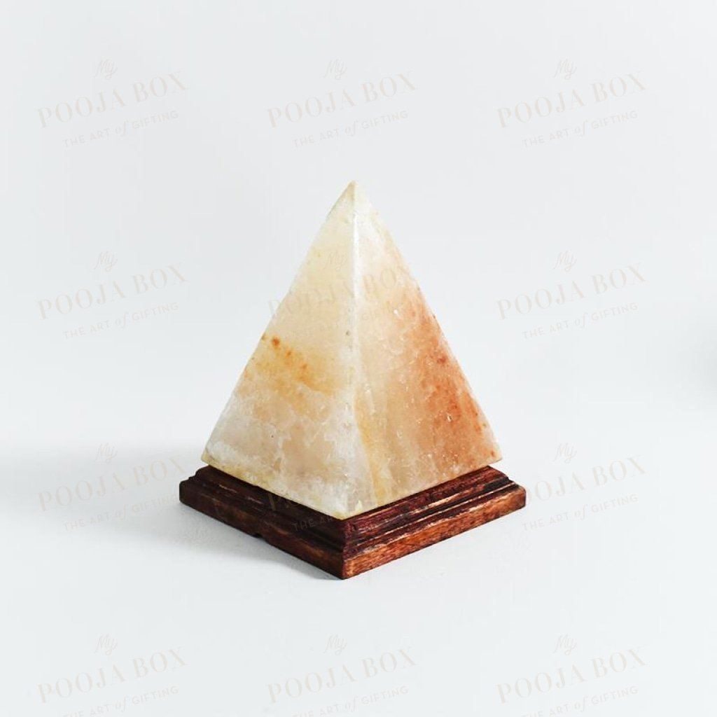 Himalayan Pink Salt Pyramid Glow Lamp Salt Lamp