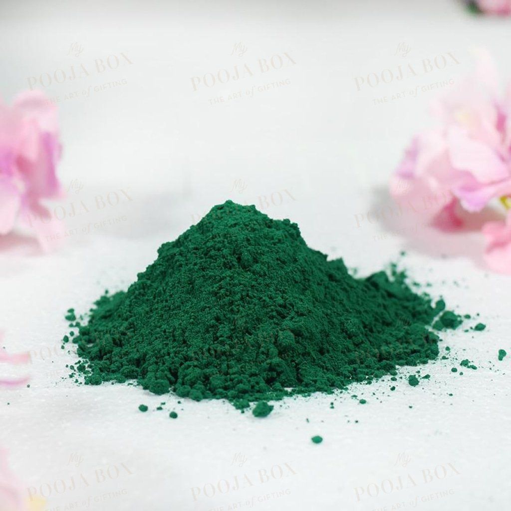 Holi Herbal Forest Green Gulal Color