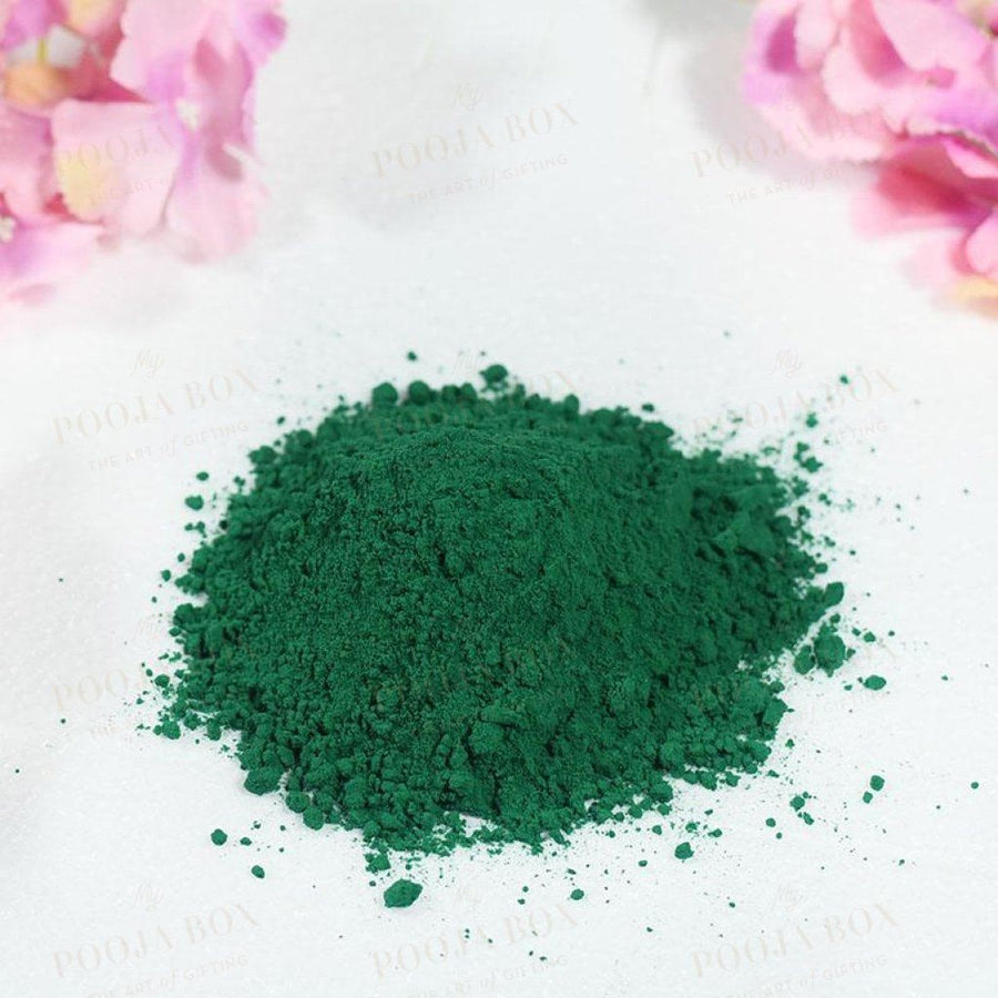 Holi Herbal Forest Green Gulal Color