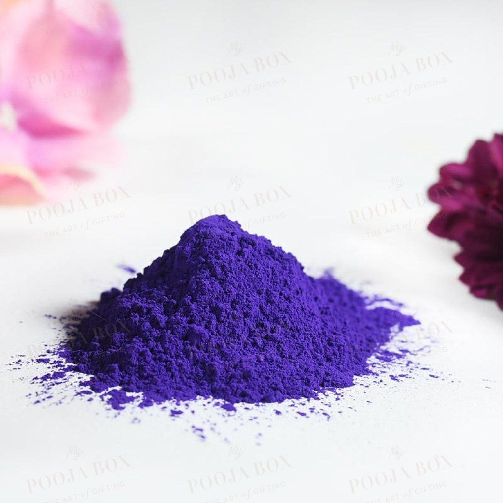 Holi Herbal Purple Gulal Color
