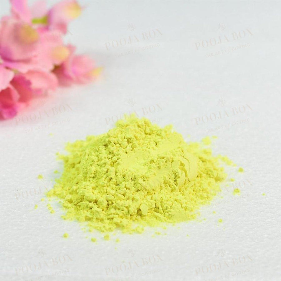 Holi Herbal Yellow Gulal Color