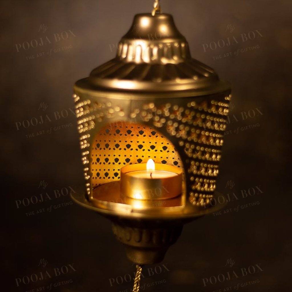 Impressive Floral Misbah Tlight Holder Hanging Limited Edition