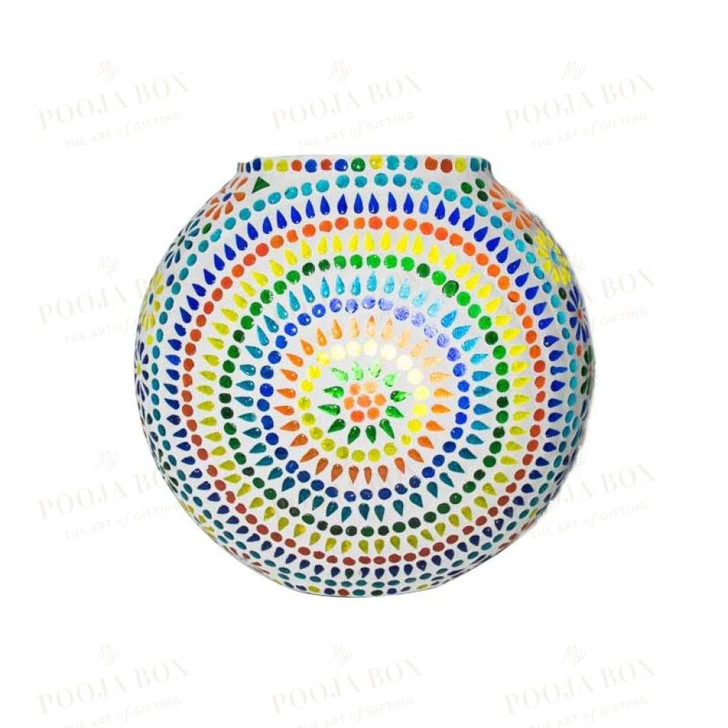 Jazzy Colorful Mosaic Table Lamp Home Decor