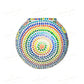 Jazzy Colorful Mosaic Table Lamp Home Decor