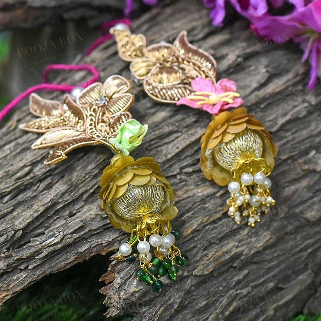 Jazzy Lumba Rakhi Set Of 2