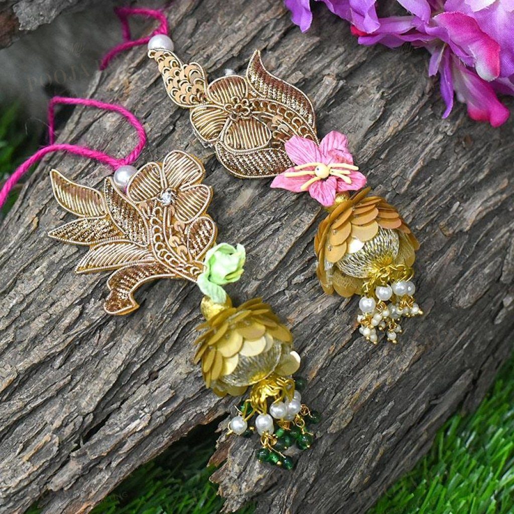 Jazzy Lumba Rakhi Set Of 2