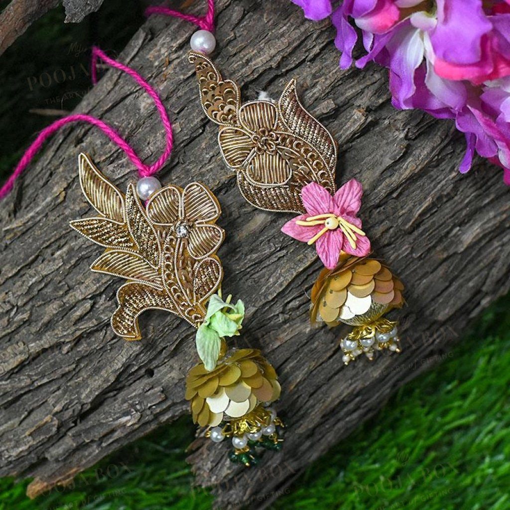 Jazzy Lumba Rakhi Set Of 2